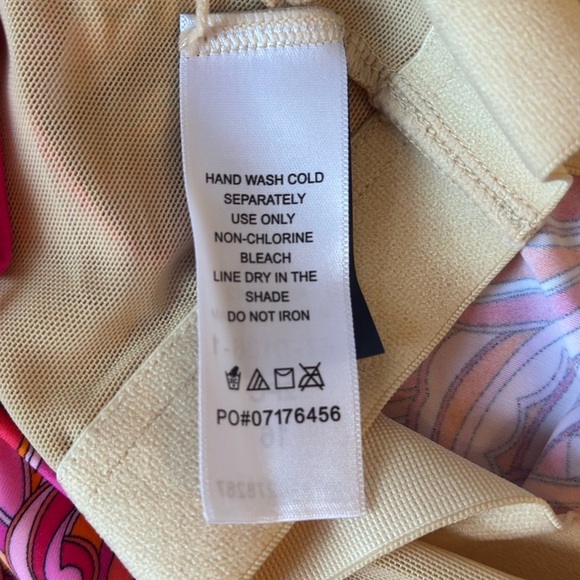 Kim Gravel x Swimsuits For All Blouson Tankini Pink Multi Print Size 16 Swim - Picture 5 of 6